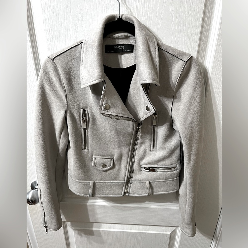 NEW Zara Suede Jacket